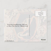 Nativiteit bij kernwapens briefkaart (Achterkant)