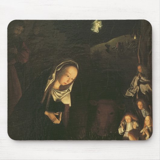 Nativiteit bij nacht muismat (Voorkant)