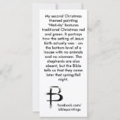 "Nativiteit" Bladwijzer (Achterkant)