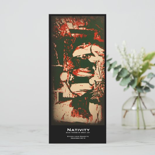 "Nativiteit" Bladwijzer (Staand voorkant)