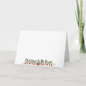 Nativiteit (blauw) | Kerstmis/Wenskaarten Feestdagen Kaart (Achterkant)