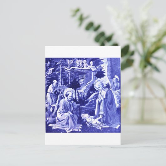 Nativiteit Briefkaart (Staand voorkant)