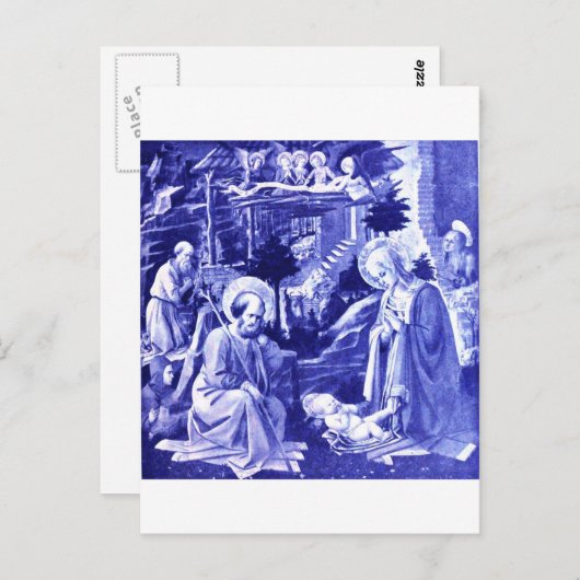 Nativiteit Briefkaart (Voorkant / Achterkant)