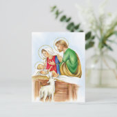 Nativiteit Briefkaart (Staand voorkant)