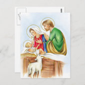 Nativiteit Briefkaart (Voorkant / Achterkant)