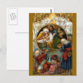 Nativiteit Briefkaart (Voorkant / Achterkant)