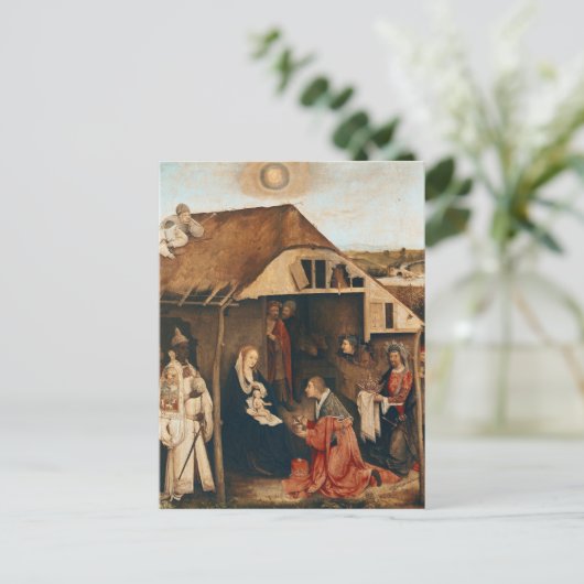 Nativiteit Briefkaart (Staand voorkant)