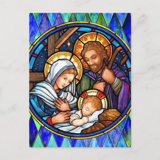 Nativiteit Briefkaart (Voorkant)