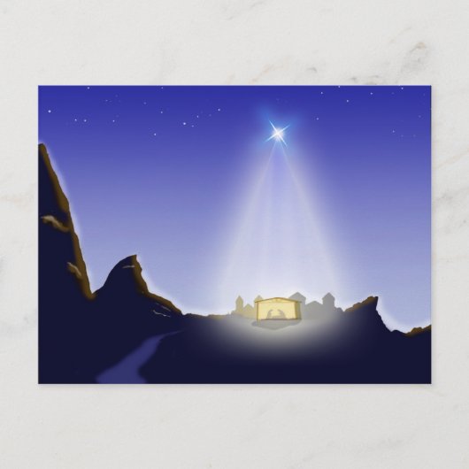 Nativiteit Briefkaart (Voorkant)