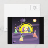 Nativiteit Briefkaart (Voorkant / Achterkant)