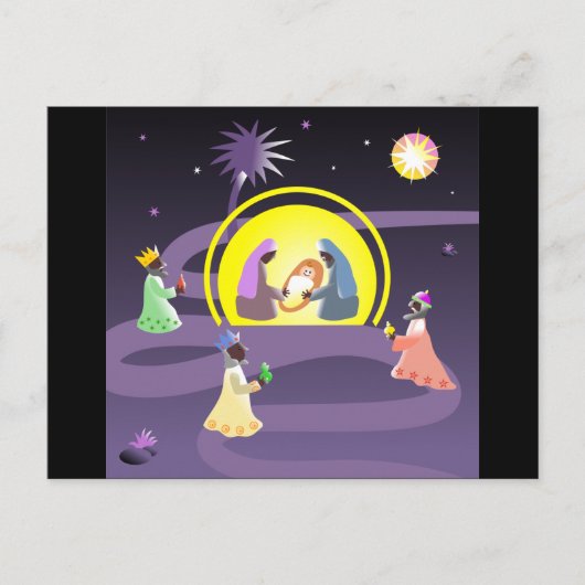 Nativiteit Briefkaart (Voorkant)