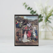 Nativiteit, c.1425 briefkaart (Staand voorkant)