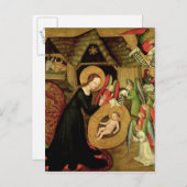 Nativiteit, c.1425 briefkaart (Voorkant / Achterkant)