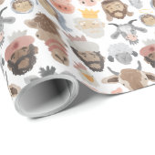 Nativiteit Cadeaupapier (Rol Hoek)