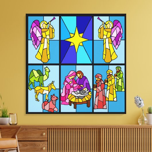 Nativiteit Canvas Afdruk (Insitu (Woonkamer))