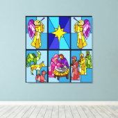 Nativiteit Canvas Afdruk (Insitu (Houten vloer))