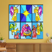 Nativiteit Canvas Afdruk (Insitu (Woonkamer))