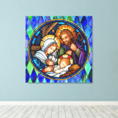 Nativiteit Canvas Afdruk (Insitu (Houten vloer))