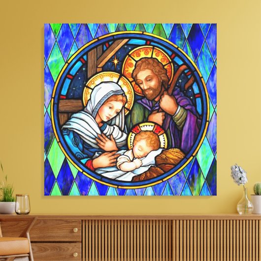 Nativiteit Canvas Afdruk (Insitu (Woonkamer))