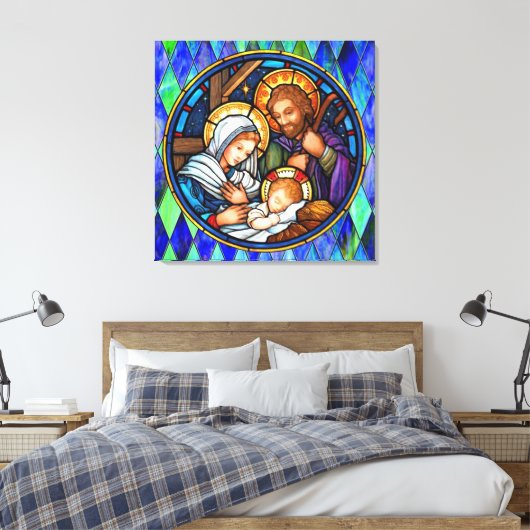 Nativiteit Canvas Afdruk (Insitu (Slaapkamer))