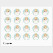 Nativiteit Cute Angel Holding Cloud Sticker (Vel)