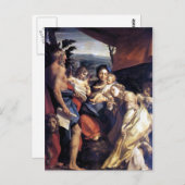 Nativiteit - Dag - Correggio - Renaissance Briefkaart (Voorkant / Achterkant)