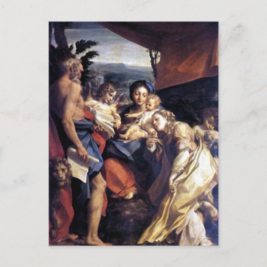 Nativiteit - Dag - Correggio - Renaissance Briefkaart (Voorkant)