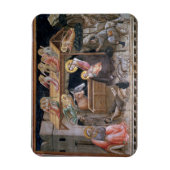 Nativiteit, detail van de levensduur van de maagd  magneet (Verticaal)