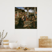 Nativiteit - Domenico Ghirlandaio Canvas Afdrukken Poster (Keuken)