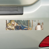 Nativiteit (door Giotto) Bumpersticker (Op auto)