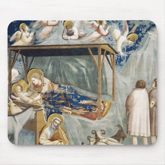 Nativiteit (door Giotto) Muismat (Voorkant)