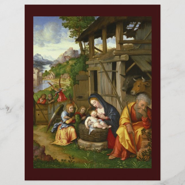 Nativiteit en Child Angels c1515 (Voorkant)