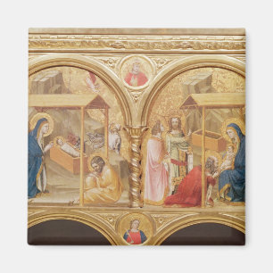 Nativiteit en de verheerlijking van de Magi Magneet