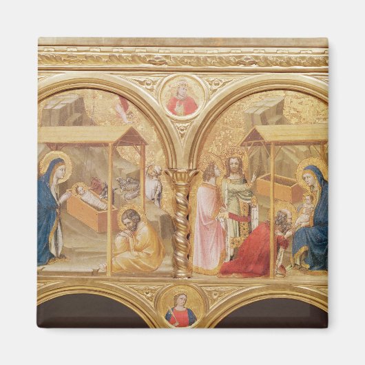 Nativiteit en de verheerlijking van de Magi Magneet (Voorkant)