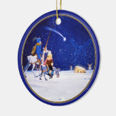 Nativiteit en fantasie van Don Quixote - door Cerv Keramisch Ornament (Links)