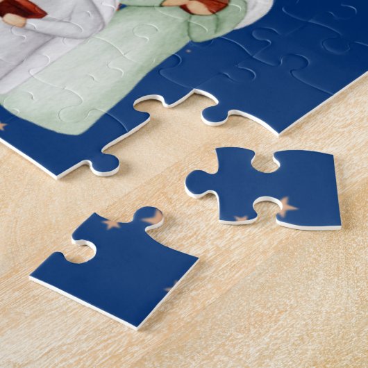 Nativiteit en Kerstmis Legpuzzel (Zijkant)