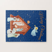 Nativiteit en Kerstmis Legpuzzel (Horizontaal)