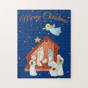 Nativiteit en Kerstmis Legpuzzel