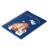 Nativiteit en sterren notitieboek (Linkerzijde)