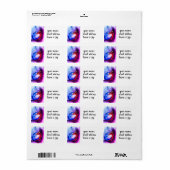 Nativiteit Etiket (Full Sheet)