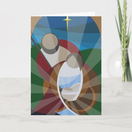 Nativiteit Feestdagen Kaart (Voorkant)