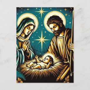 Nativiteit Feestdagenkaart