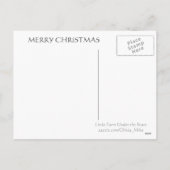 Nativiteit Feestdagenkaart (Achterkant)