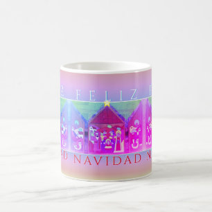 Nativiteit "Feliz Navidad" Koffiemok