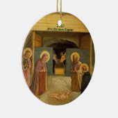 Nativiteit Fine Art Religieuze Speciaal Geschikt v Keramisch Ornament (Rechts)