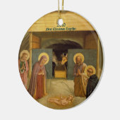 Nativiteit Fine Art Religieuze Speciaal Geschikt v Keramisch Ornament (Links)