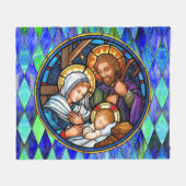 Nativiteit Fleece Blanket (Voorkant (Horizontaal))