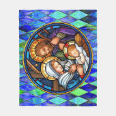 Nativiteit Fleece Blanket Deken (Voorkant)