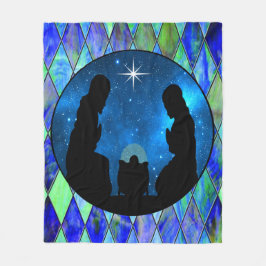 Nativiteit Fleece Deken
