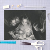 Nativiteit geboorte van Jezus Christus Angels Maag Tissuepapier (Craft)